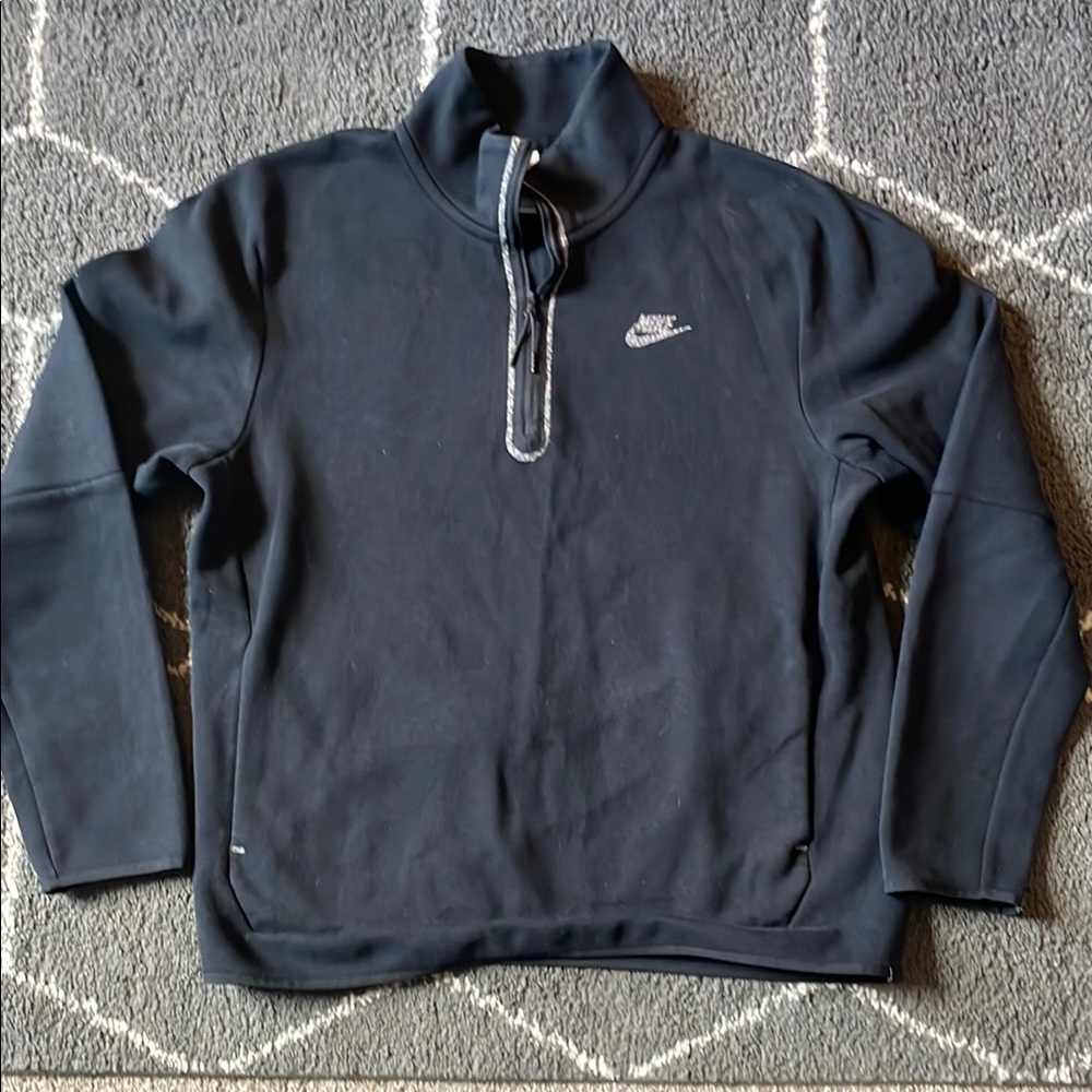 Nike Black Quarter-Zip Sweatshirt